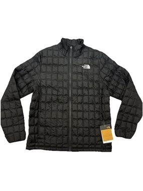 The North Face Men's Thermal Insulation Jacket Black ThermoBall Sz Medium